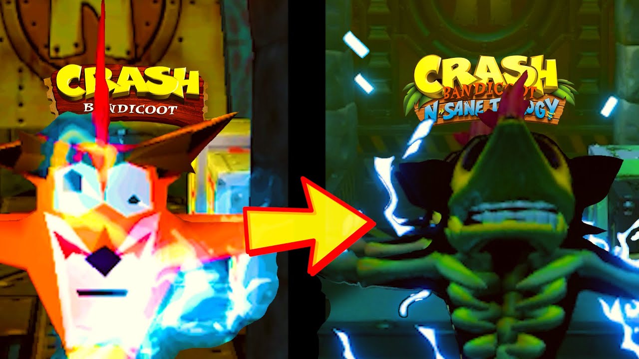 Все АНИМАЦИЯ СМЕРТИ Оригинальная трилогия против N.Sane (CRASH BANDICOOT 1)