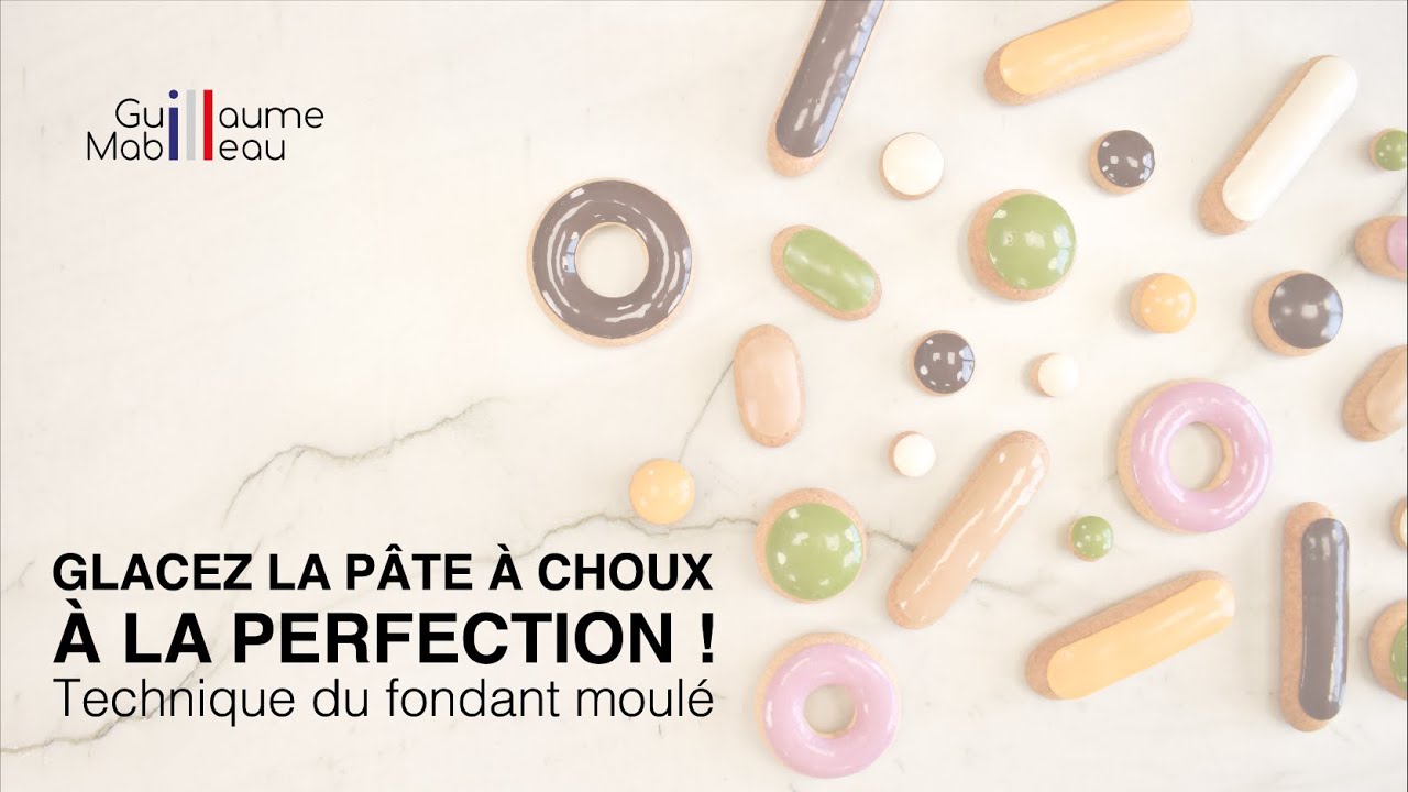 GLACEZ LA PÂTE À CHOUX À LA PERFECTION ! « Technique du fondant moulé »