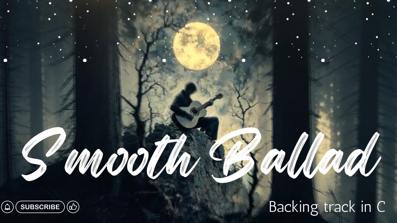 Smooth Pop Ballad Jam Track in C