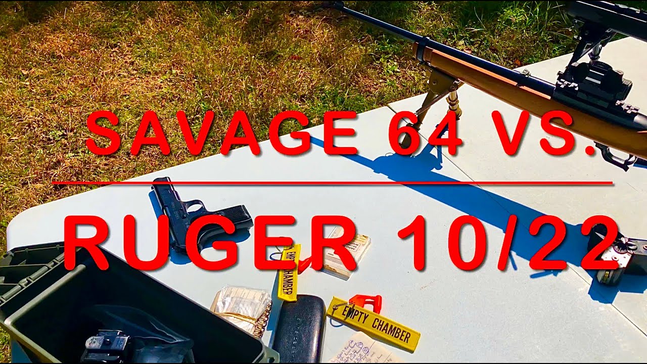 Ruger 10/22 против Savage 64