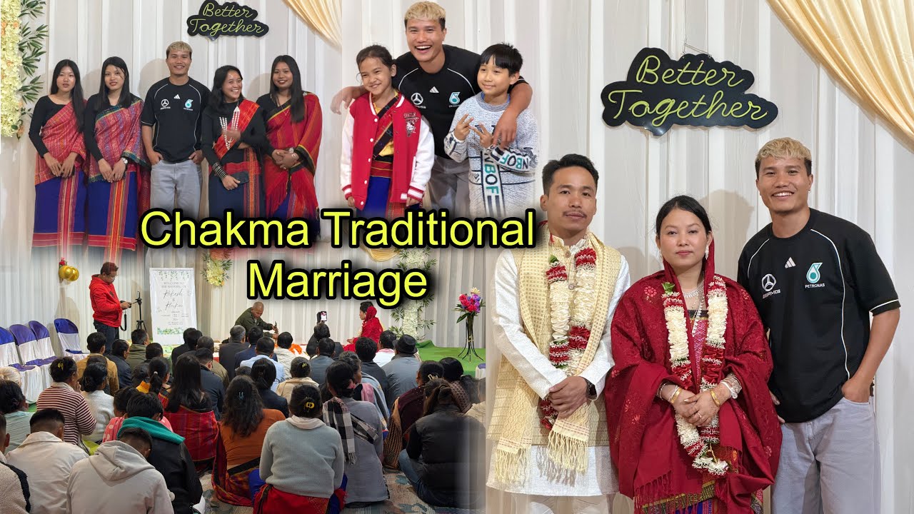 Finally Shadi Hogya😍 Chakma Traditional Wedding❤️ Wedding Party in Village✌️New Couples🫶