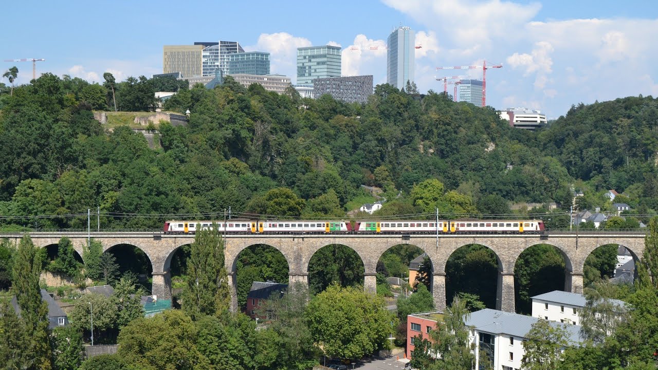 Dernier voyage en série 2000 entre Luxembourg et Dommeldange
