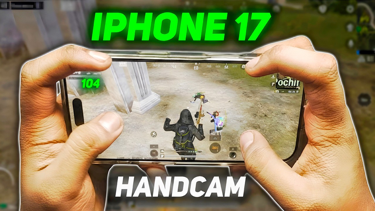 iPhone 17 😍 Bgmi Handcam Gameplay | iPhone 17 Bgmi Test | iPhone 17 | iPhone 17 Handcam