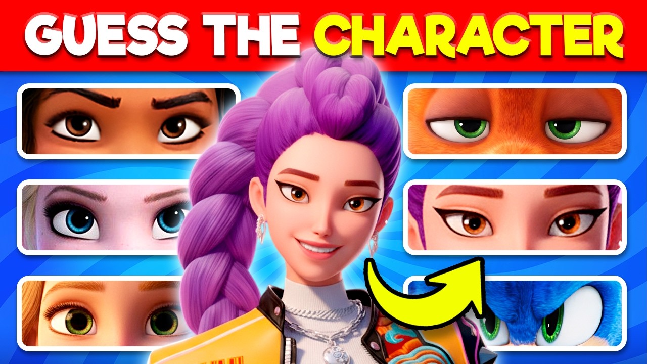 Guess the Character by the Eyes