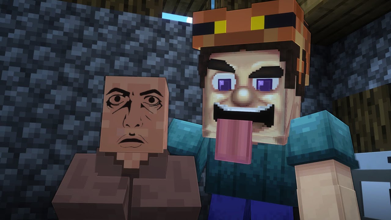 Этот мод ужасов для Minecraft наводит ужас на жителей деревни...