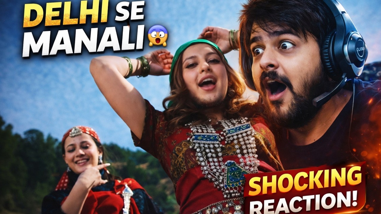 Delhi Se Manali Public Reaction 🔥 | Pahadi Vibe + Rap Combo | Rozzer Radar #reaction #badshah