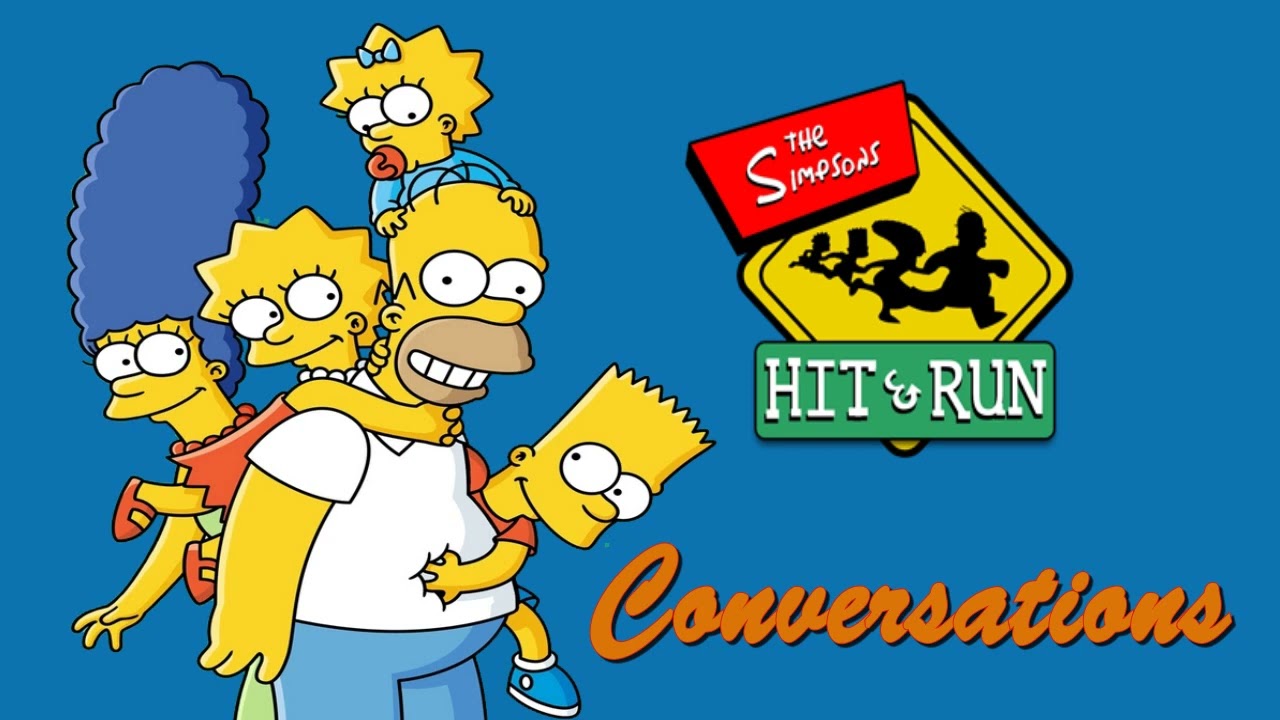 All Conversation Voice Clips • The Simpsons Hit & Run Game • All Voice Lines • Funny • 2003
