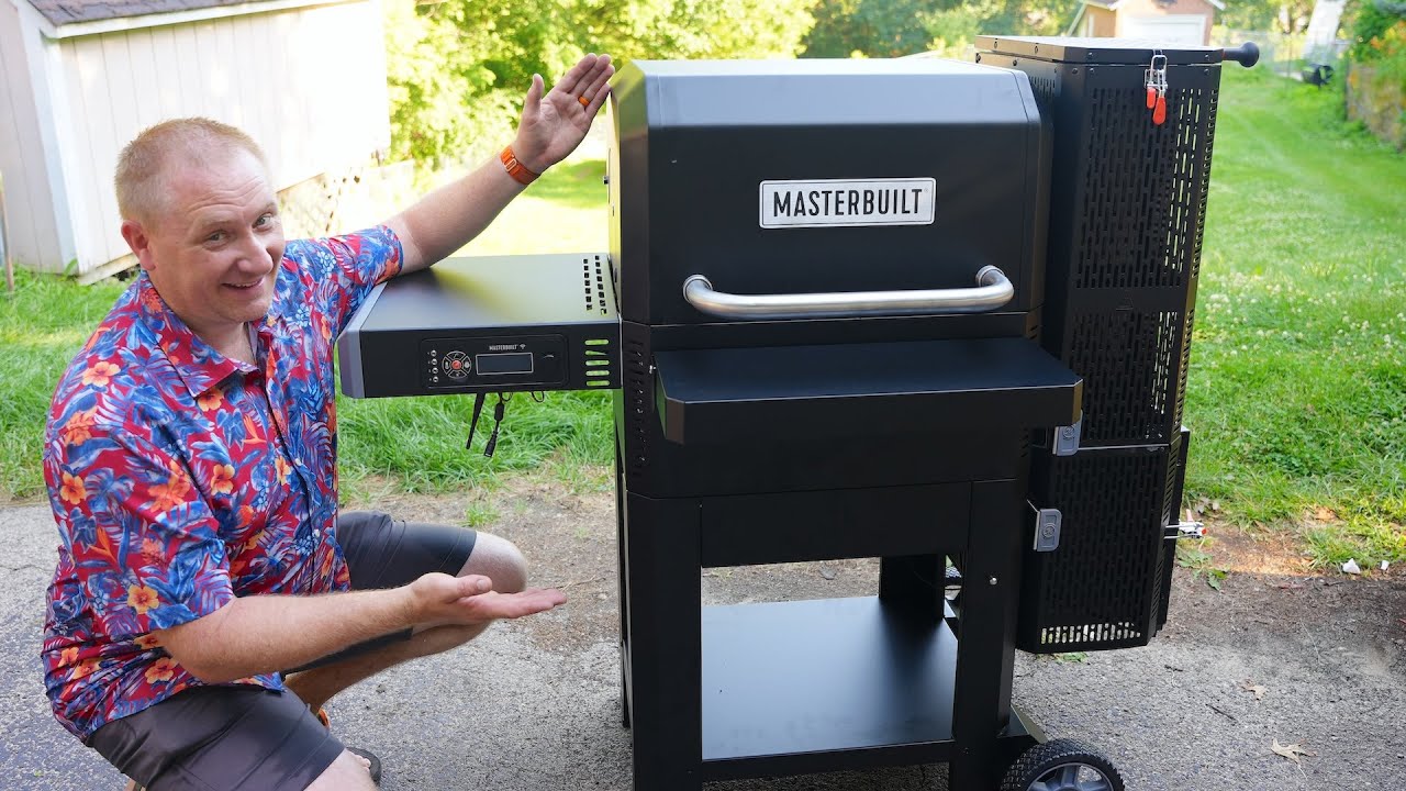 Распаковка и настройка Masterbuilt Gravity Series 600