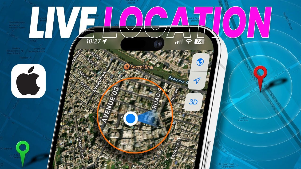 Как узнать текущее местоположение человека на iPhone | Отслеживание местоположения в реальном вре...
