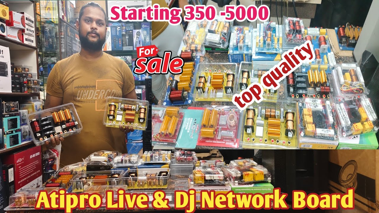 Atipro live and dj best quality network board || starting Only 400 | Atipro line array network board