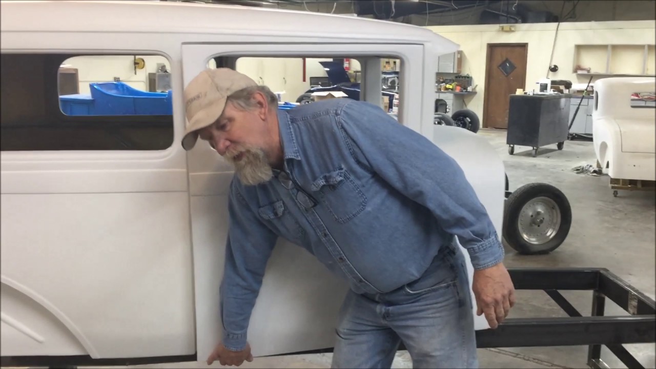 1930-1931 Ford Model A Sedan Fiberglass Body