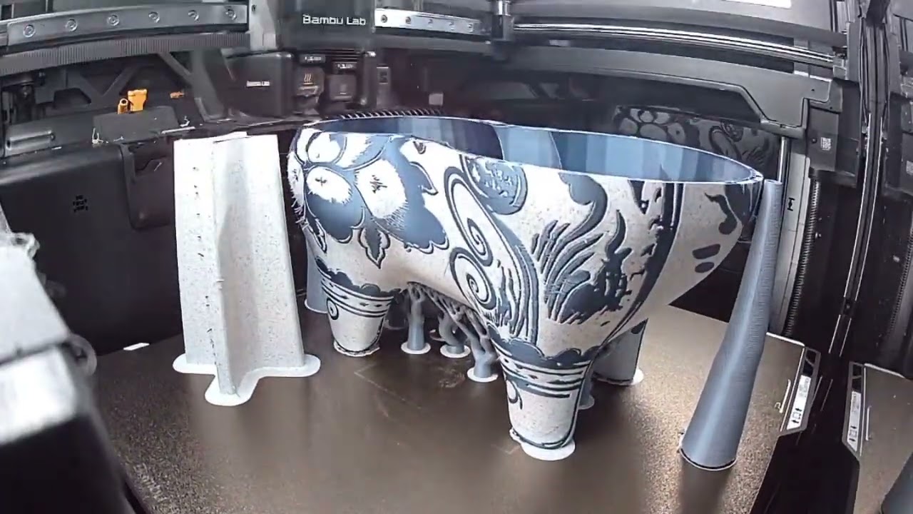 Floral Horse Sculpture