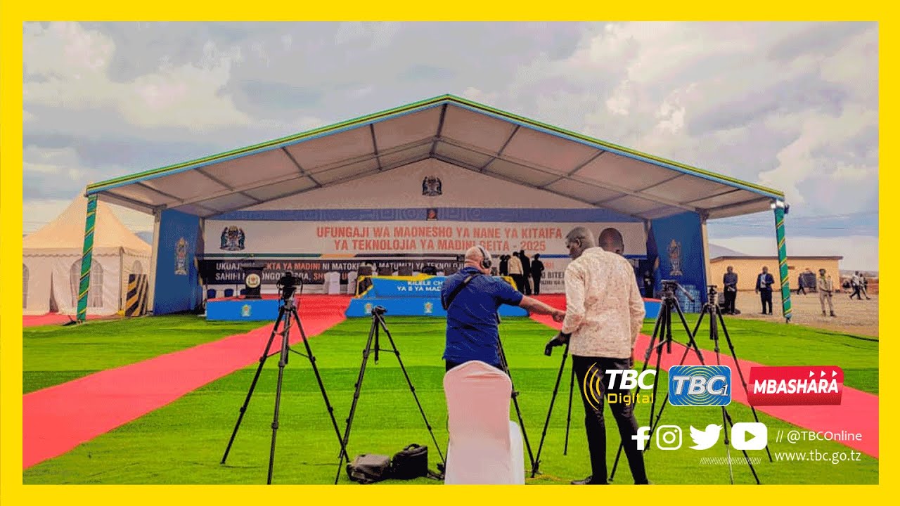 🔴#TBCLIVE:UFUNGAJI WA MAONESHO YA 8 YA TEKNOLOJIA YA MADINI, GEITA