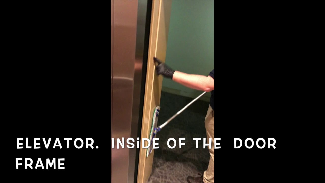 How to clean the stainless in an elevator