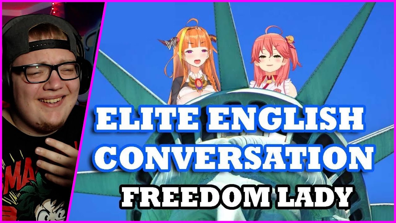 HOLOLIVE REACTION! Sakura Miko And Kiryu Coco Elite English Conversation