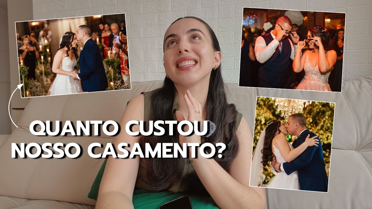 Quanto Gastamos No Nosso CASAMENTO! Custos De Um Casamento Em SP Para 150 pessoas #casamento
