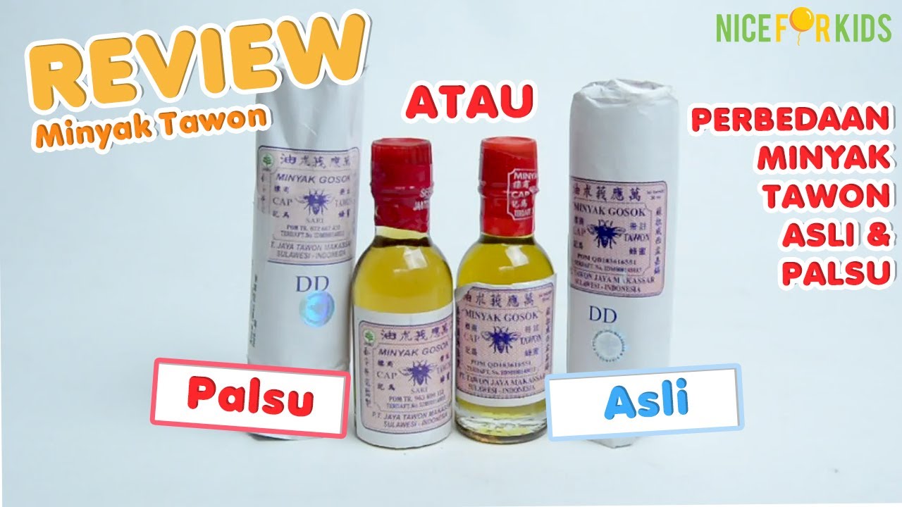 REVIEW MINYAK TAWON | WAJIB TAU! PERBEDAAN YANG ASLI DAN PALSU
