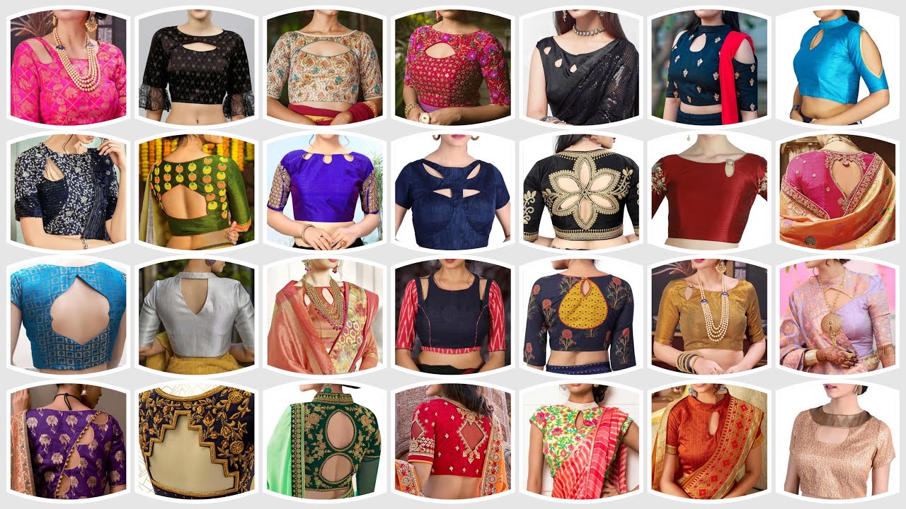 👌 latest Cutwork Blouse Designs | Cut Work Blouse design photos | Viral Designer Blouse