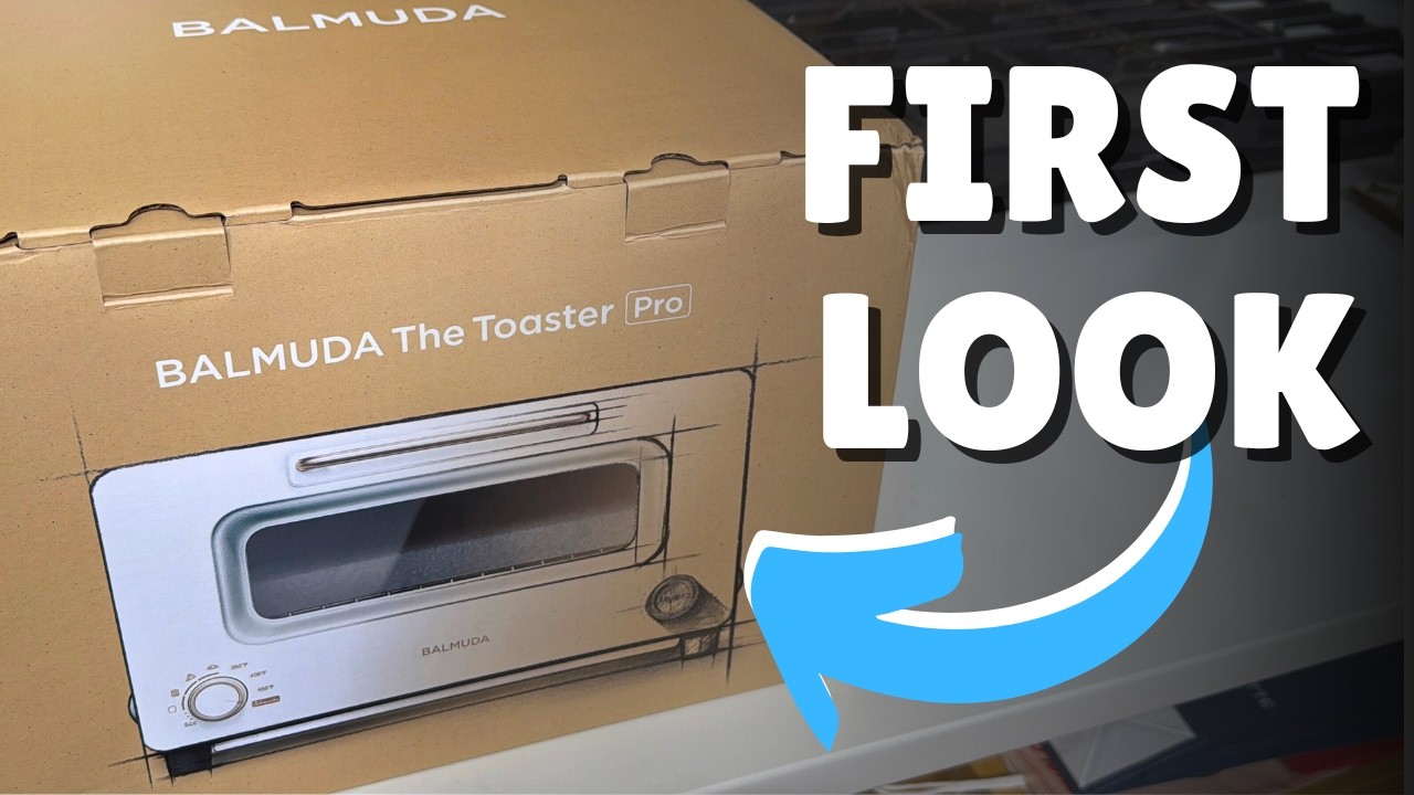 UNBOXING and FIRST IMPRESSIONS of the Balmuda Toaster Pro!