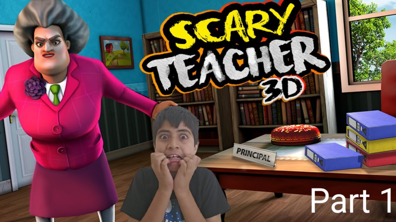 Armaan Boga plays Scary Teacher 3D Part 1