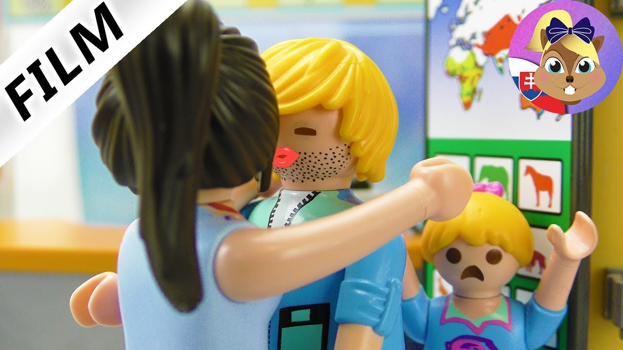 Playmobil po slovensky – UČITELIA PRICHYTENÍ PRI BOZKU! HANKA ODHALILA TAJNÚ LÁSKU | Vrabcovci