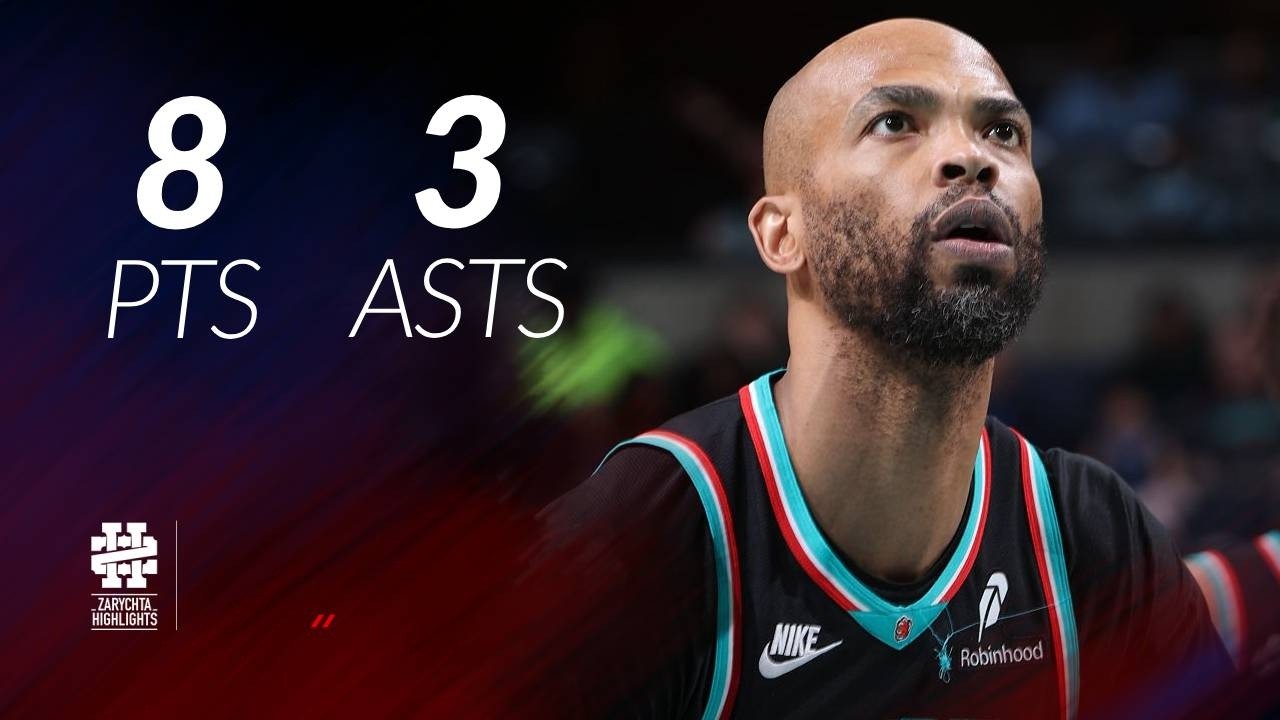 Тадж Гибсон, 8 очков, 3 передачи против &laquo;Рокетс&raquo; в сезоне 25/26.