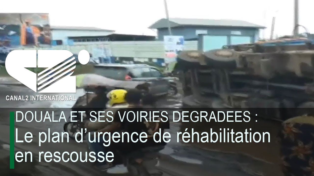 DOUALA ET SES VOIRIES DEGRADEES : Le plan d’urgence de réhabilitation en rescousse