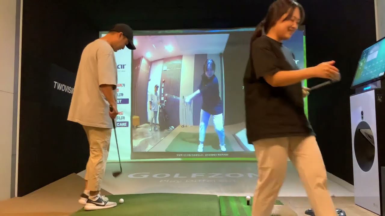 뒤땅부부 스크린대결 (포웰cc 안성  10h~18h)