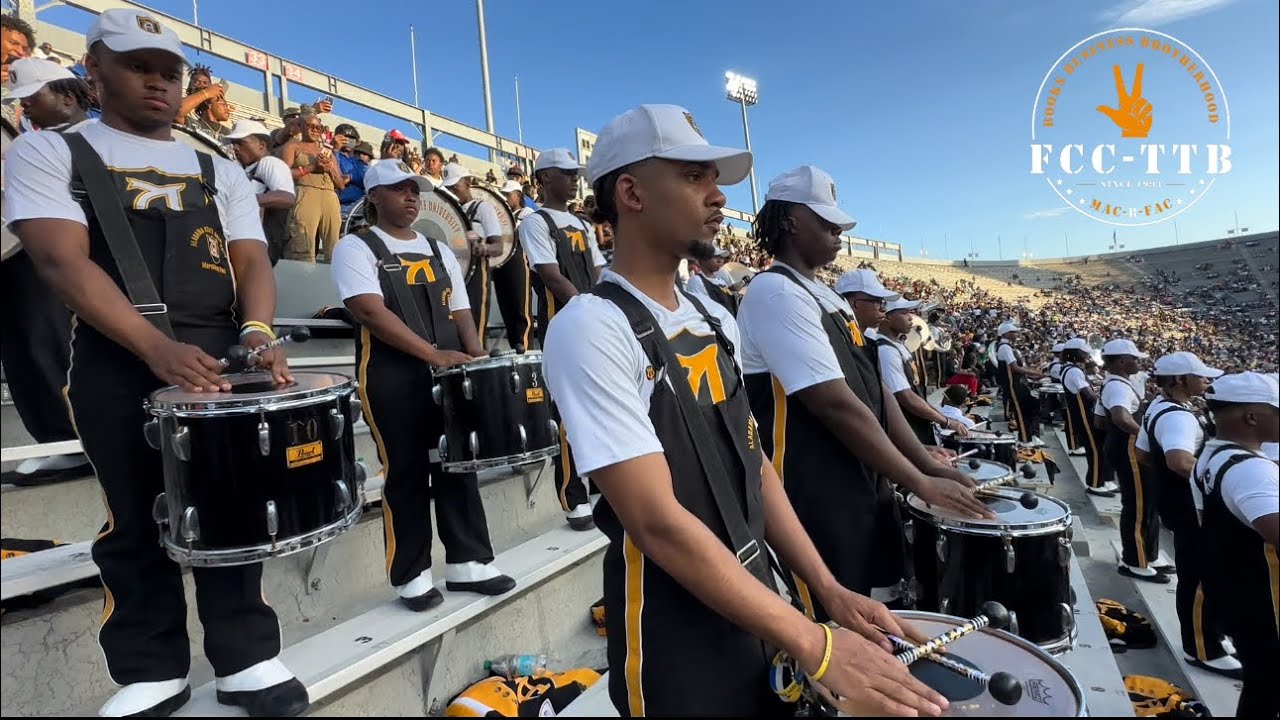 Boosie-Clips and Choppers | 2024 Magic City Classic | Alabama State University FCCTTB Percussion