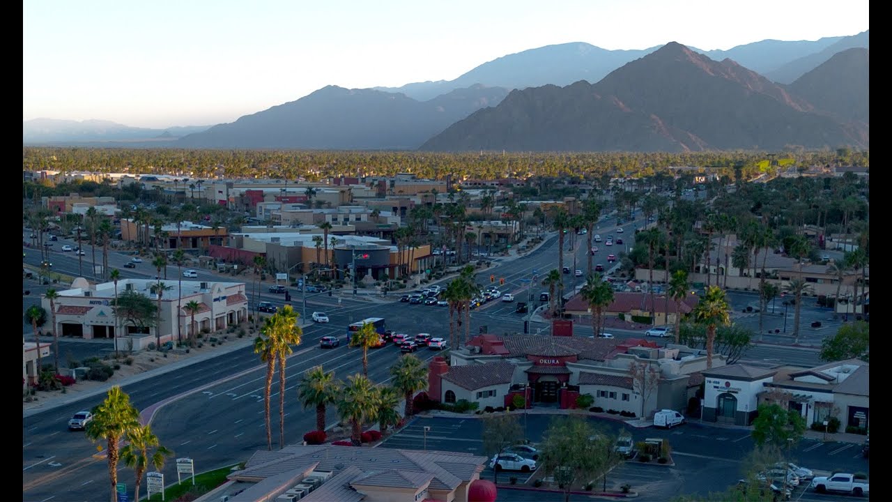 Aerial Footage of La Quinta, CA