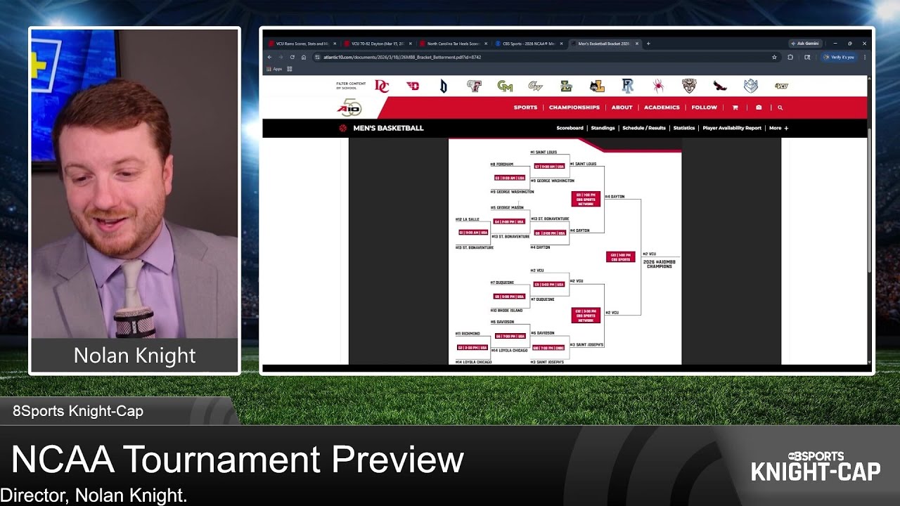 8Sports Knight-Cap: A10 recap and NCAA bracket