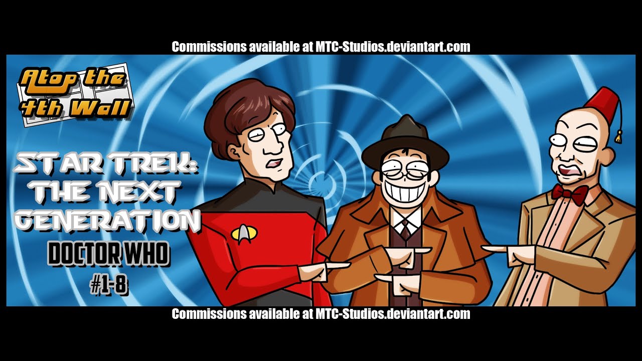 Star Trek: The Next Generation/Doctor Who #1-8 - Atop the Fourth Wall