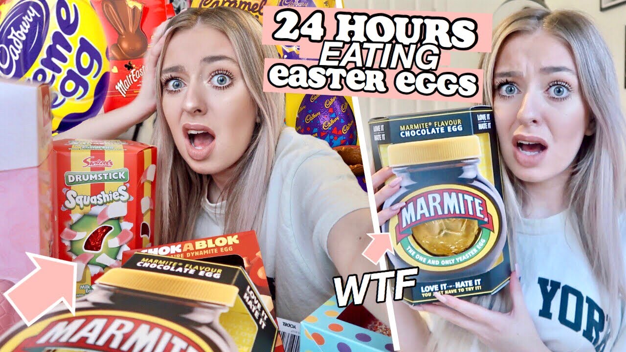 24 HOURS eating ONLY Easter Eggs!
