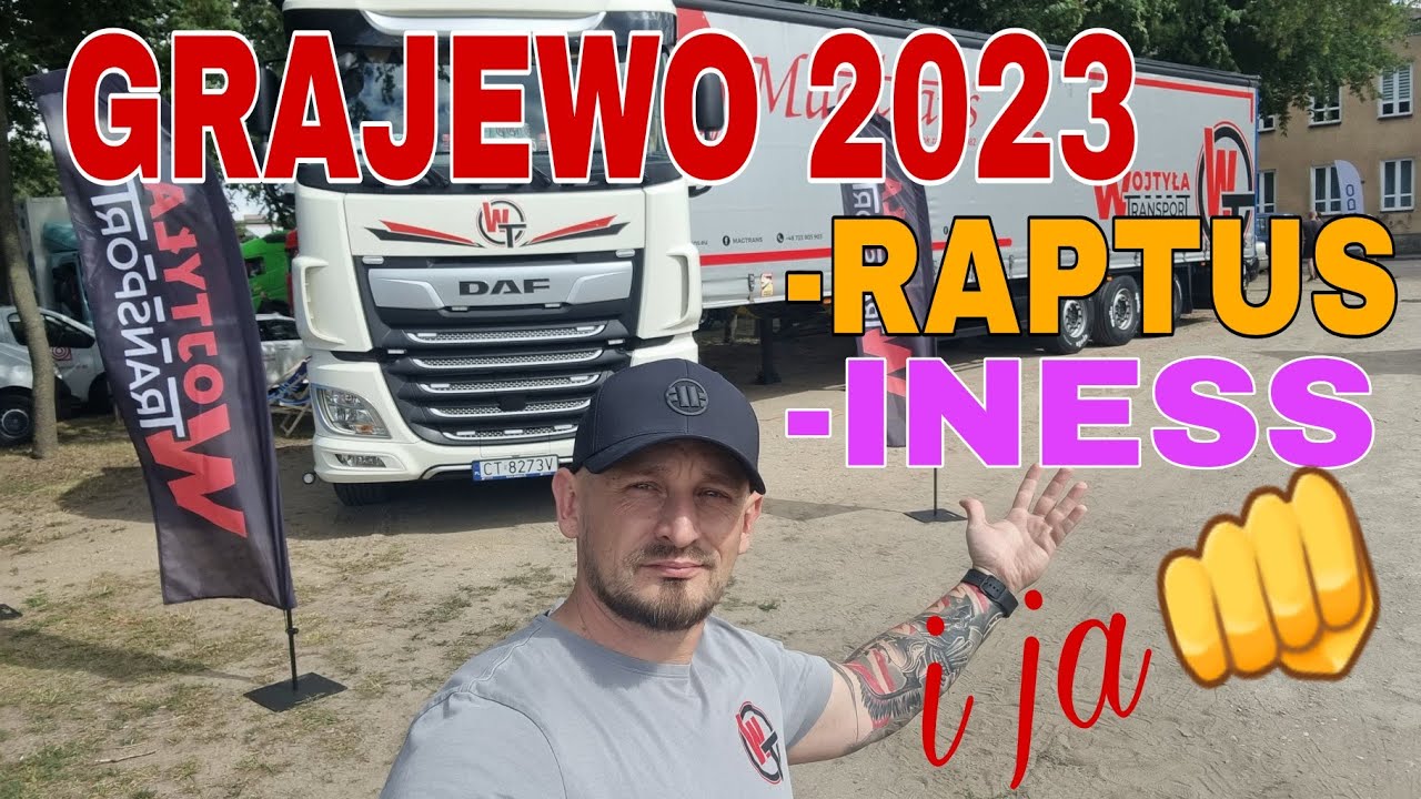 Grajewo2023  z @Raptus_TV , @iness_official i ja👊