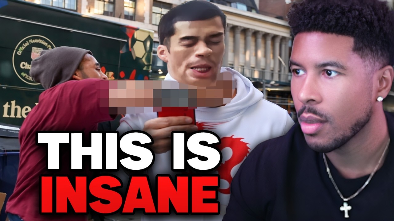 Sneako Just Got Sucker Punched By A Coward LIVE...