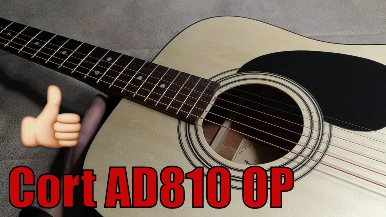 Купил хорошую недорогую гитару. Гитара Cort AD810 OP