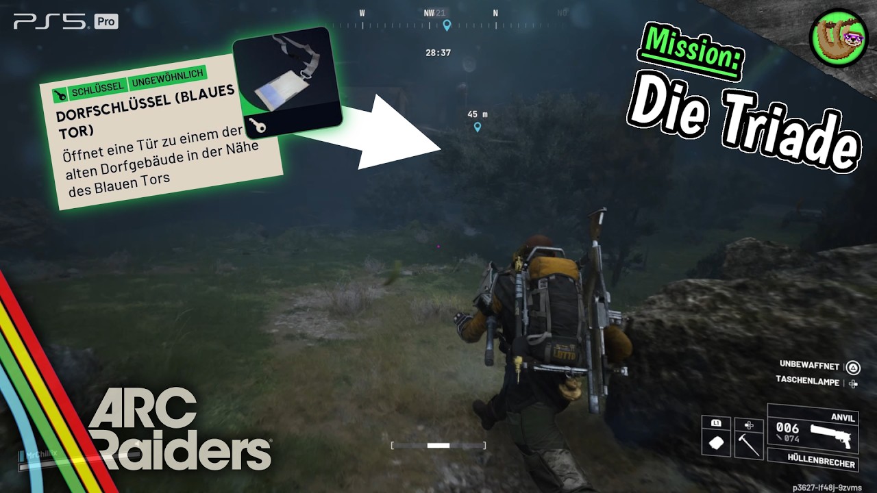 ARC Raiders - Hurrikan, Dorfschlüssel und Mission: „Die Triade“