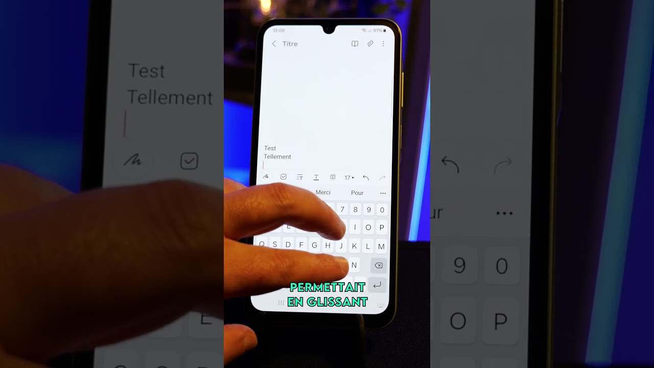 SUPER ASTUCE pour ton clavier SAMSUNG ! #astucesmartphone
