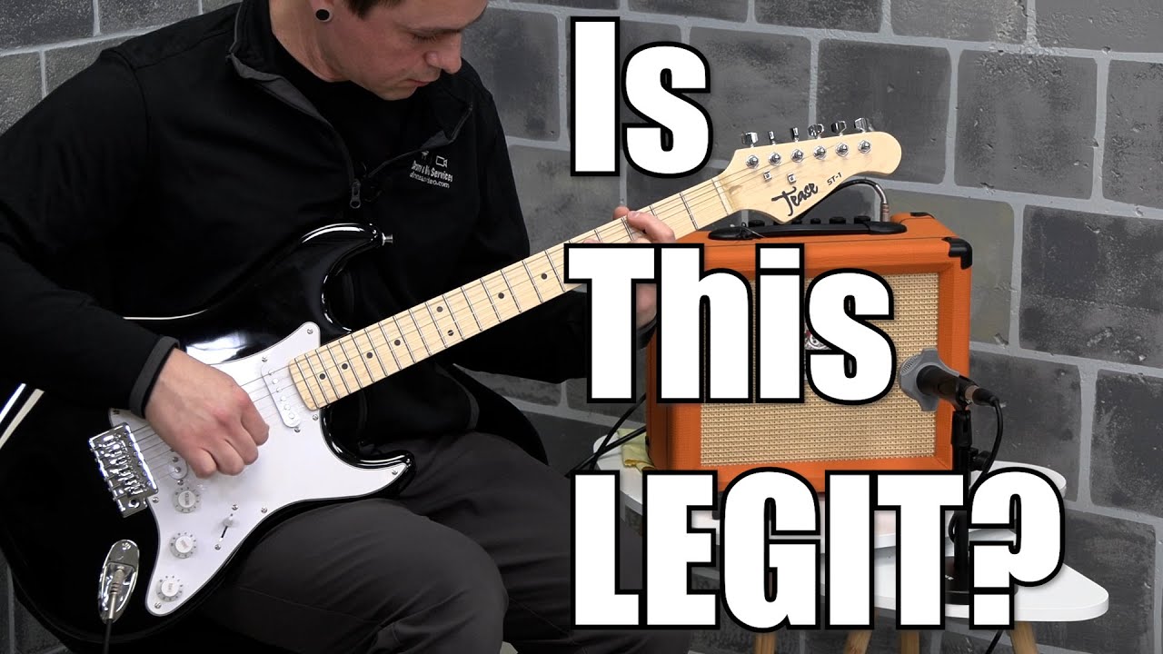 Serious Strat for Budget Price? - Tease ST-1 SPR Guitar Review (Strat-Style Unboxing & Review)