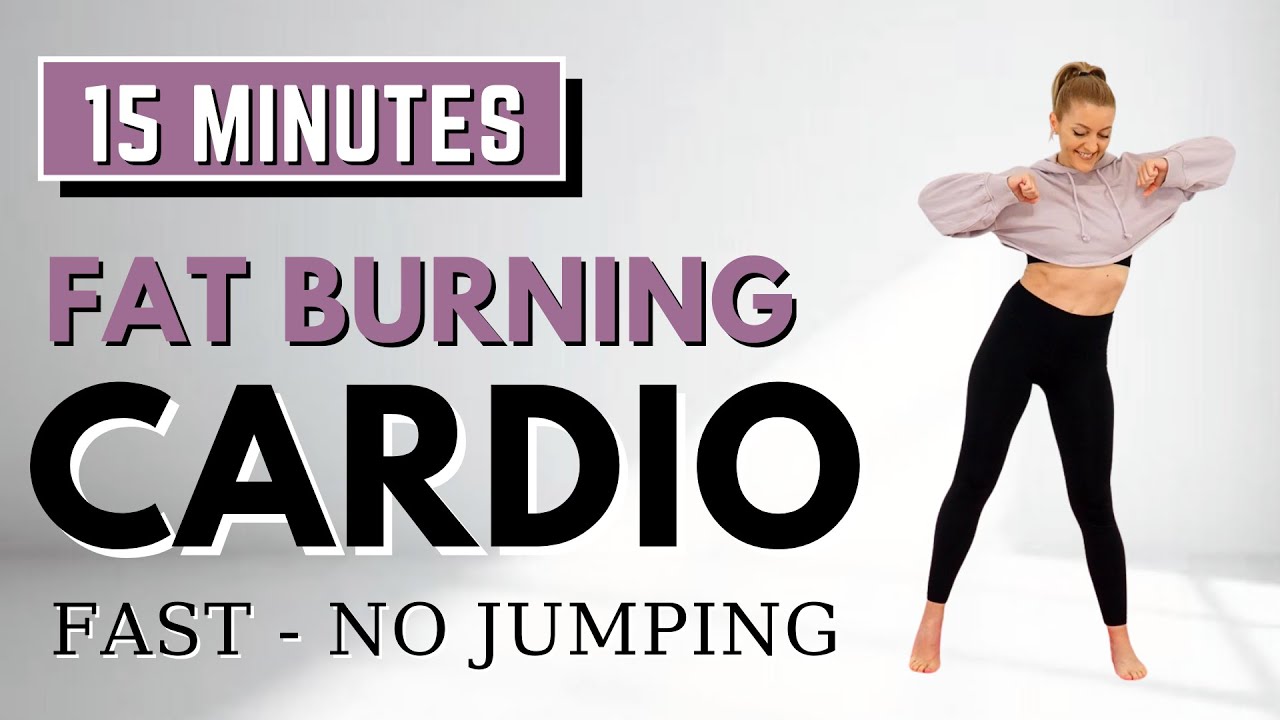 🔥15 Min FAT BURNING CARDIO for WEIGHT LOSS🔥KNEE FRIENDLY🔥NO SQUATS/LUNGES🔥NO JUMPING🔥NO REPEATS🔥