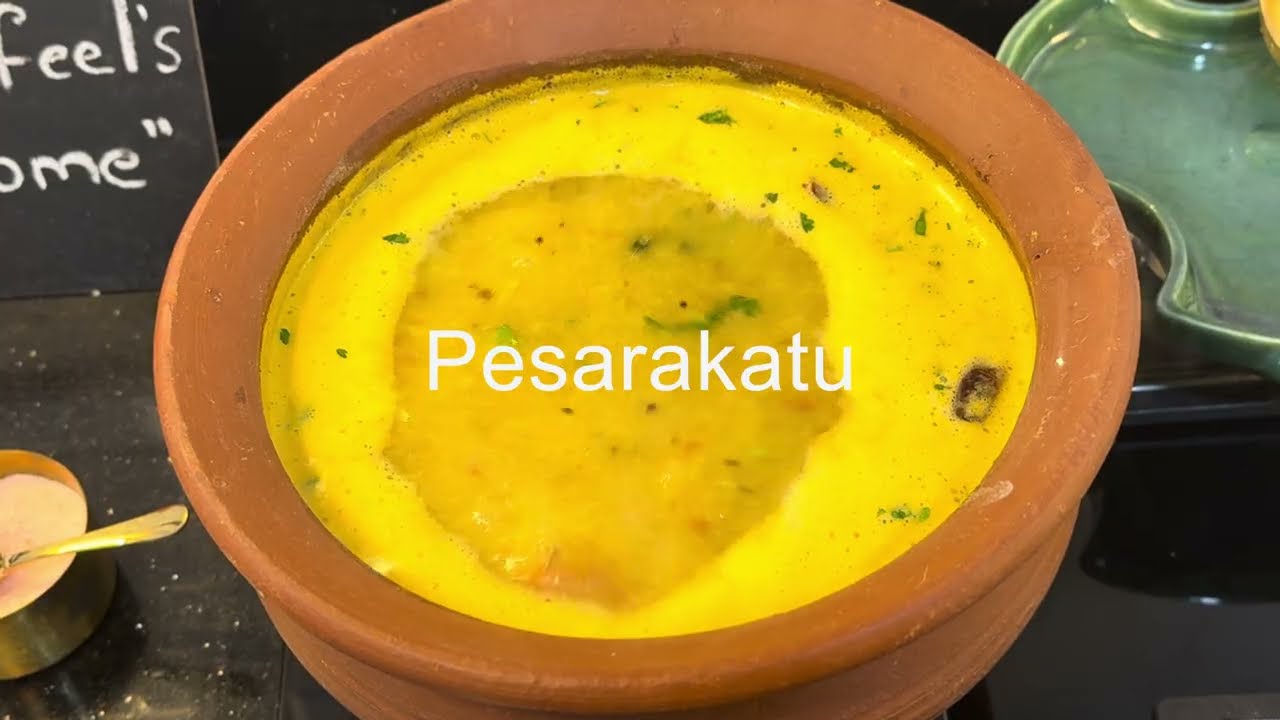 Peasarakattu | Traditional Andhra Moong Dal Rasam