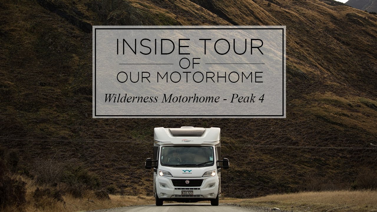 Inside Tour of our Motohome in New Zealand - Wilderness Peak 4