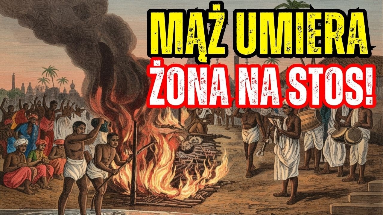 Palili WŁASNE ŻONY. Czego Nie M&oacute;wią o Indiach? Brytyjczycy Zakończyli Barbarzyństwo?