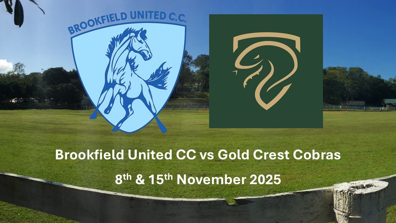 Brookfield United vs Gold Crest Cobras CCC 1st Grade Highlights 8/11/25 & 15/11/25