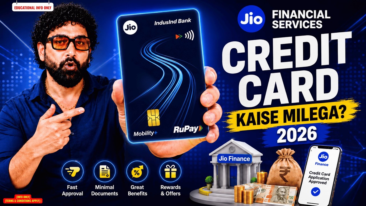 Jio Credit Card Launch 2026 🔥 | Lifetime Free? 60 Litre Fuel Free, Rewards, Benefits & Apply Process