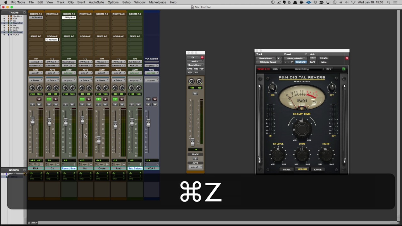 Desmistificando a track VCA no Pro Tools