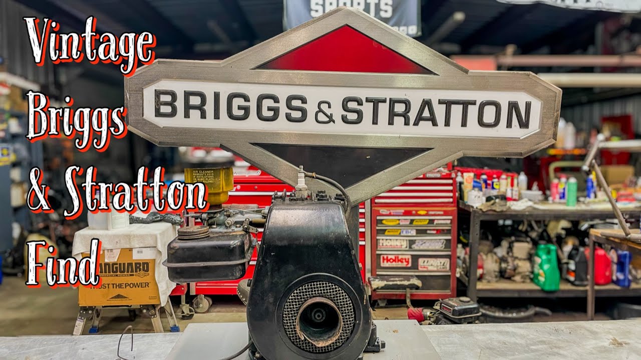 Vintage Briggs & Stratton Motor Find