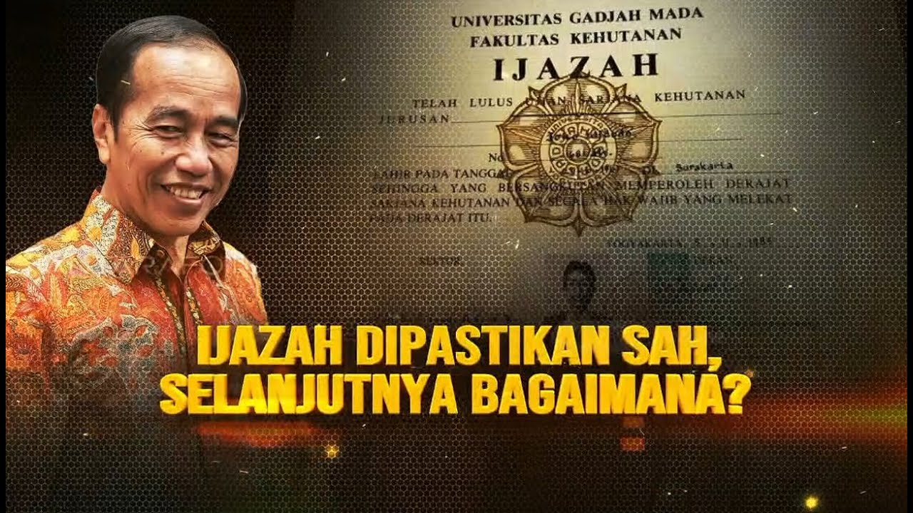 Ijazah Jokowi Sah, Mau Dibawa ke Mana Lagi? | AKIM tvOne