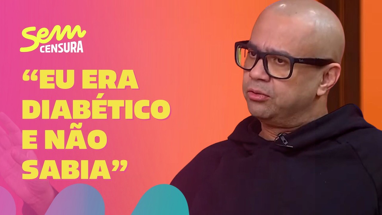 Sem Censura | Welder Rodrigues faz relato sobre seu diagn&oacute;stico de diabetes