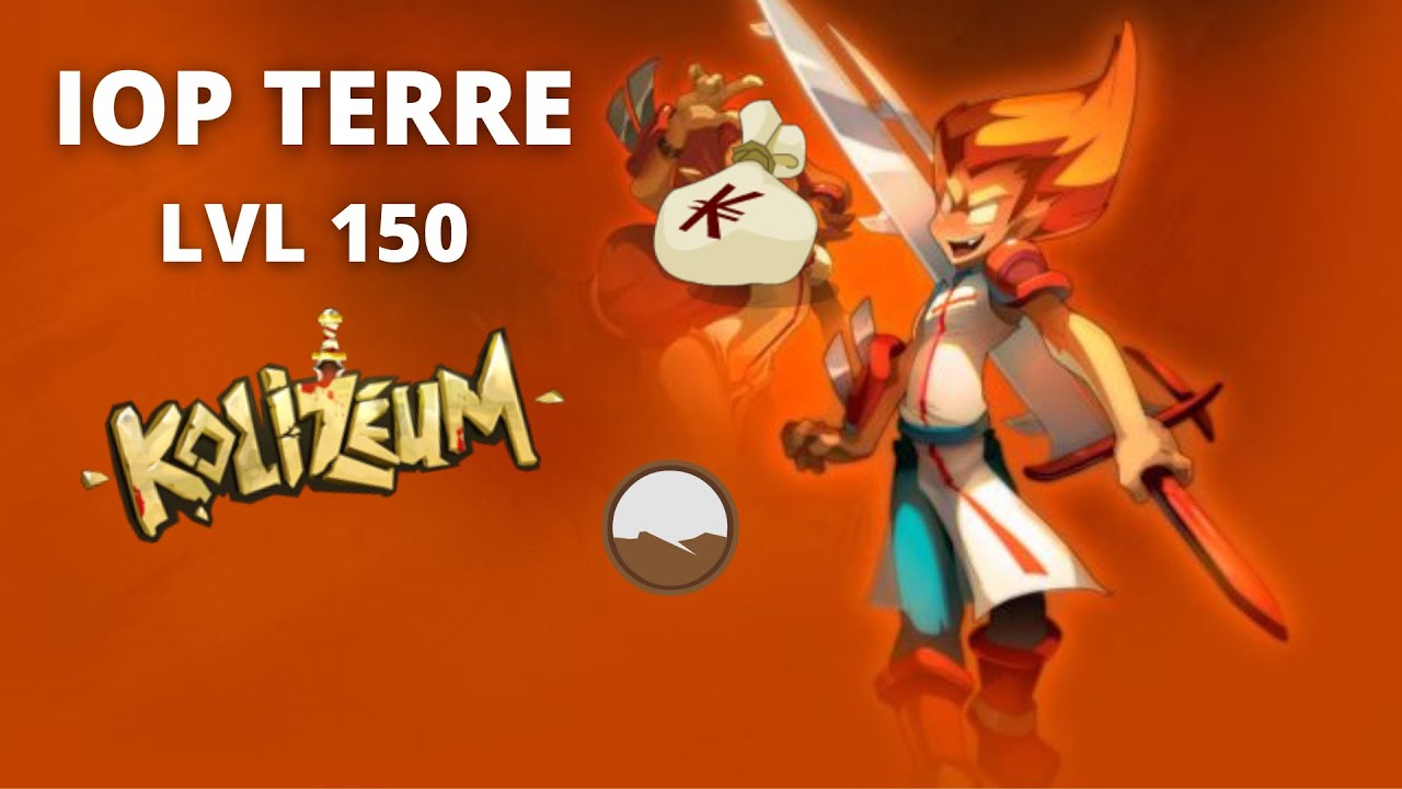 Présentation Iop TERRE LVL 150 - ez win en Koli 1 vs 1 - Dofus